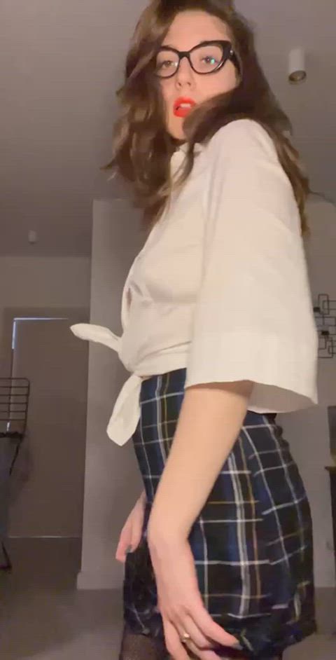 Fuck me before or after classes?