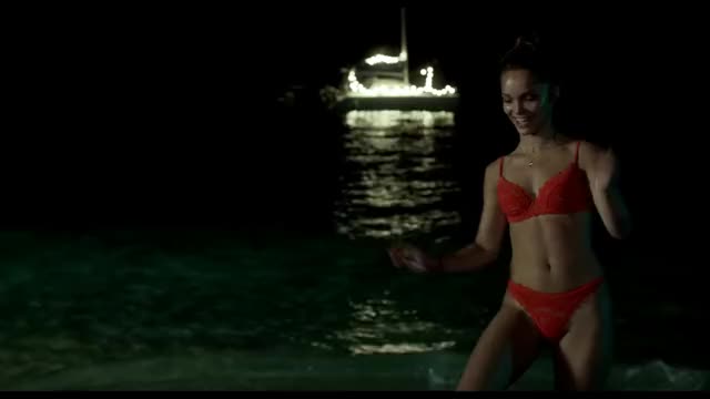 Lola Le Lann Skinny Dipping in "One Wild Moment"