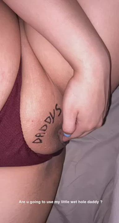 My pussy belongs to daddy