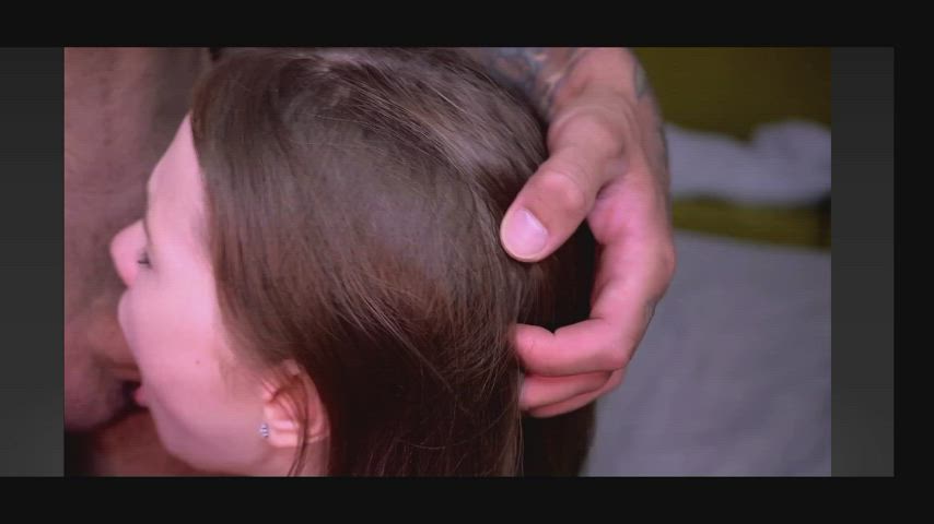 Brunette Deep Penetration Deepthroat Gag Reflex Step-Daughter Teen Throat Fuck gif