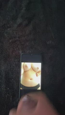 boobs cum tribute gif