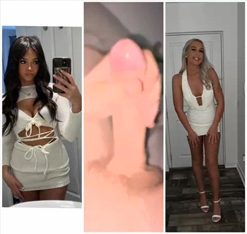 babecock babes big dick spit gif