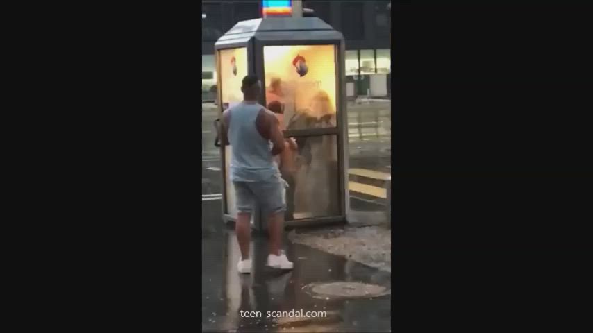 amateur caught couple outdoor public gif
