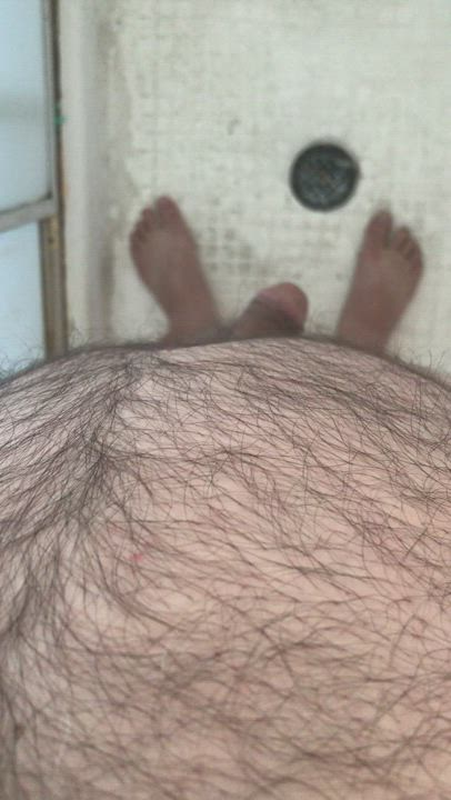 Pissing on my belly