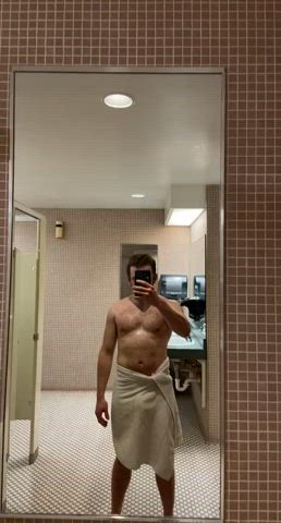 Finished working out, wanna help with my recovery? ;)