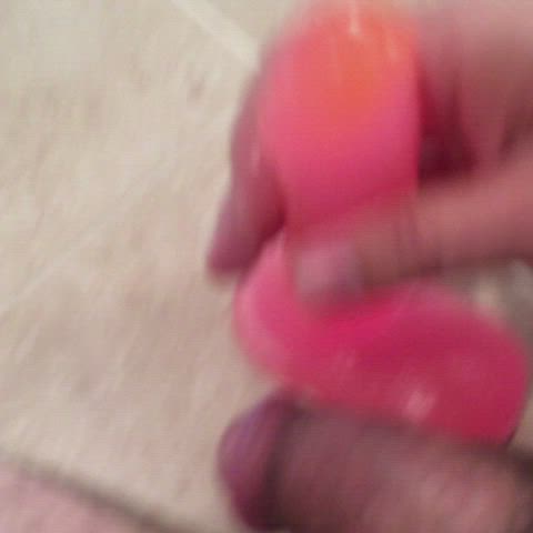 Bisexual Dildo Frotting gif