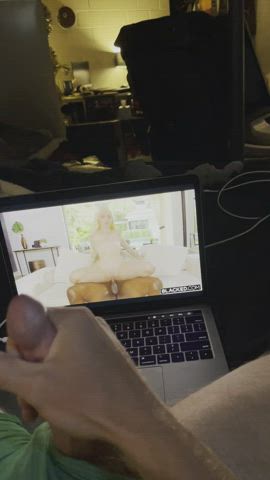 BBC Cuckold Interracial gif
