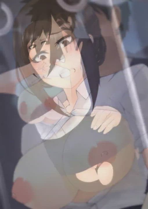Creampie Hentai Public gif