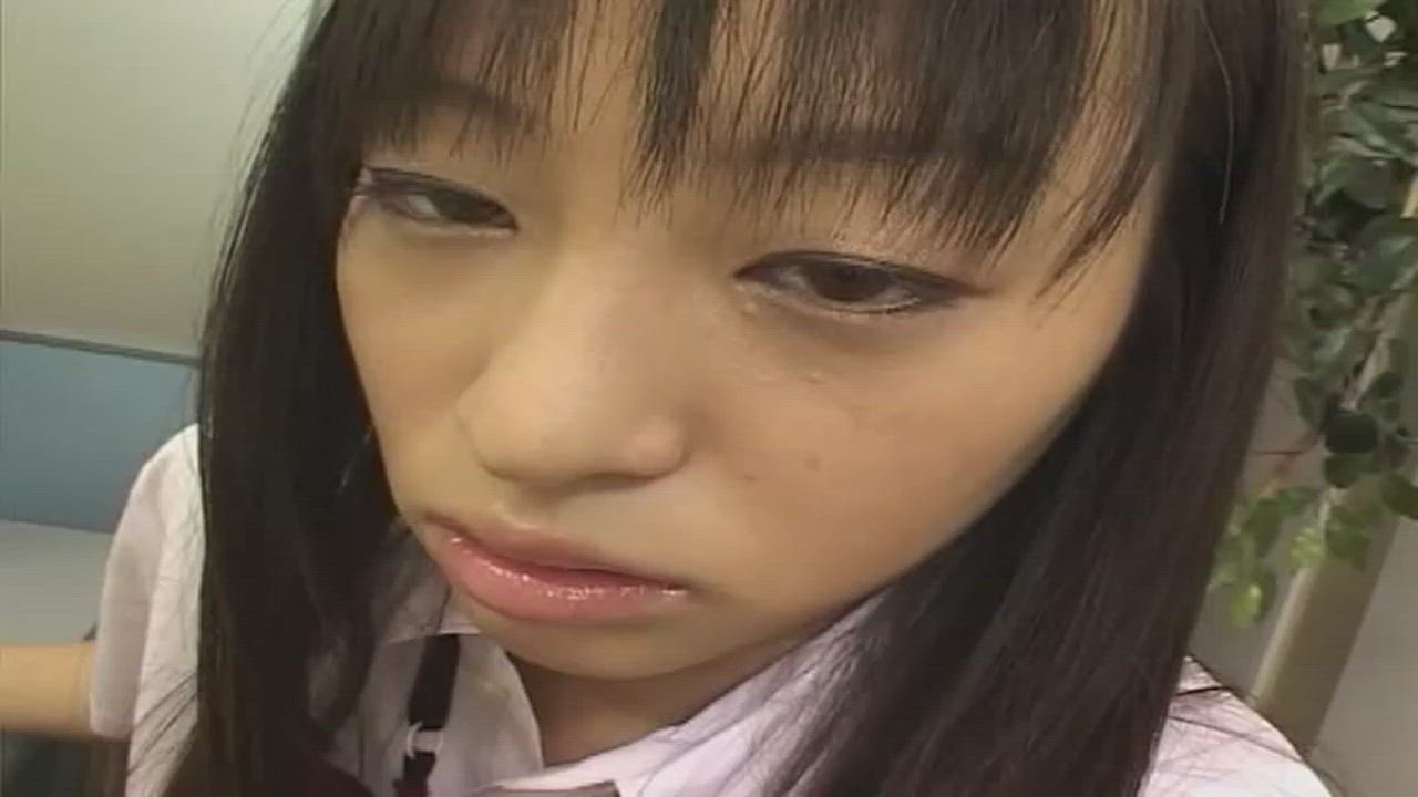 Asian Babe Censored Female Girls JAV Japanese Jav Model Kawaii Girl Teen Women gif