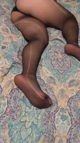 feet nylons pantyhose gif