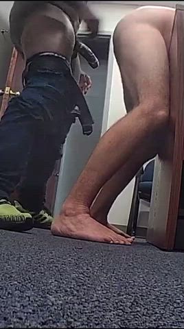 Thick BBC Makes Me Cum on Office Desk [OC]