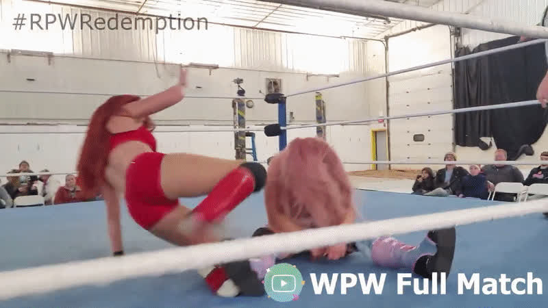 mexican white girl wrestling gif