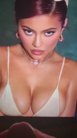 Cumshot Kylie Jenner Tribute gif