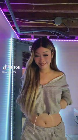 long hair nipple piercing nipples tiktok gif