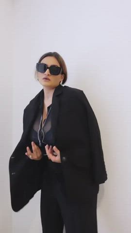When you realise the actual size of her milkers from the see through blouse 🔥