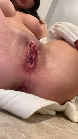 masturbating pussy pussy spread spreading gif