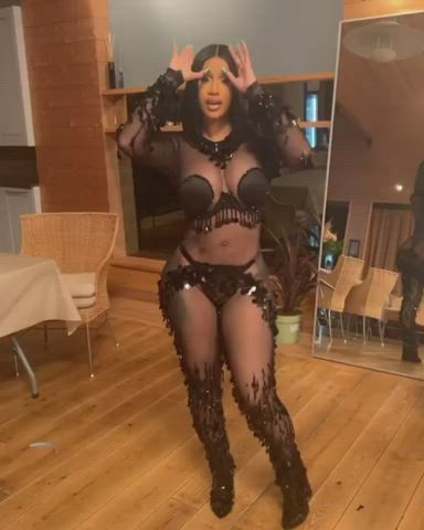 Ass See Through Clothing Thick gif
