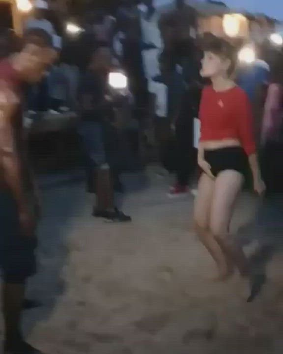 That table couldn't withstand their dance moves!