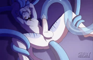 Animation Cartoon Cock Milking Cum Cumshot Milking Tentacles gif