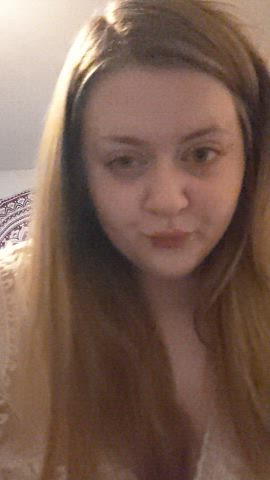 BBW Big Tits Blonde gif