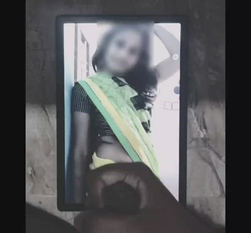 Cum tributing our girl >> celebrities Dm for private trib