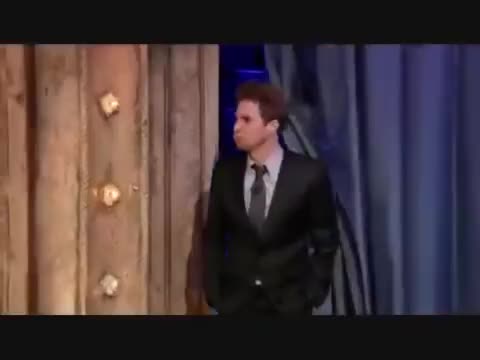Sam Rockwell makes a classy entrance