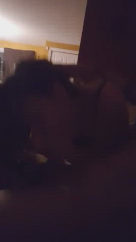 Big Dick Blowjob White Girl gif