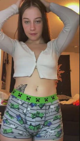 Boobs Redhead Sensual gif