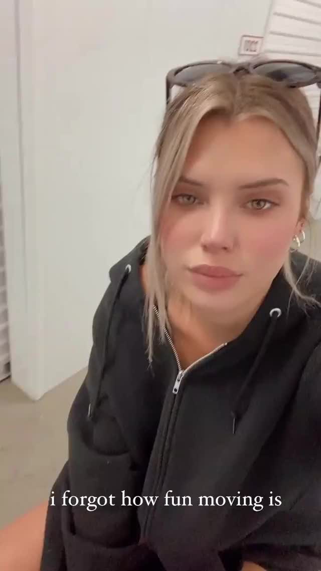 Cute in a hoodie