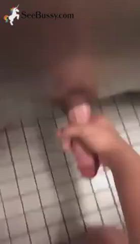 bathroom cock cruise gay homemade jerk off gif