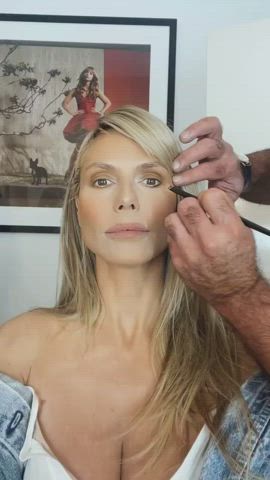 Big Tits Cleavage Heidi Klum gif