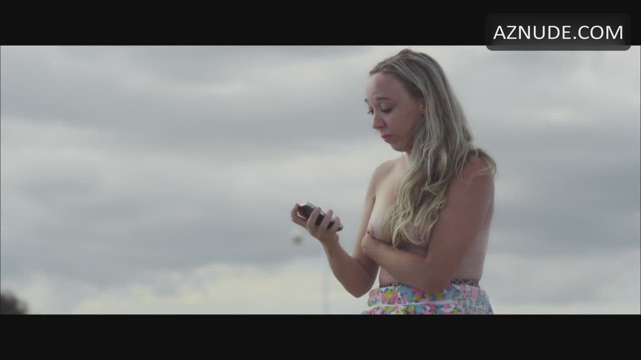 Beach Big Tits Boobs gif