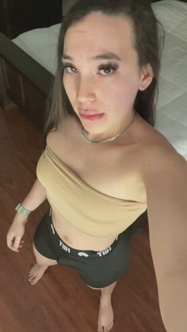 Titties and cock out