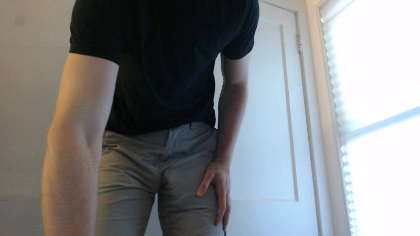 Amateur Ass BWC Balls Big Dick Cock Jock Strip Striptease gif