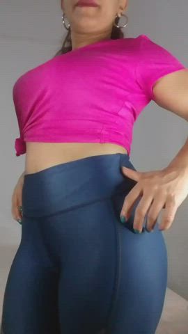 My curvy body perfectly fits my tight clothes