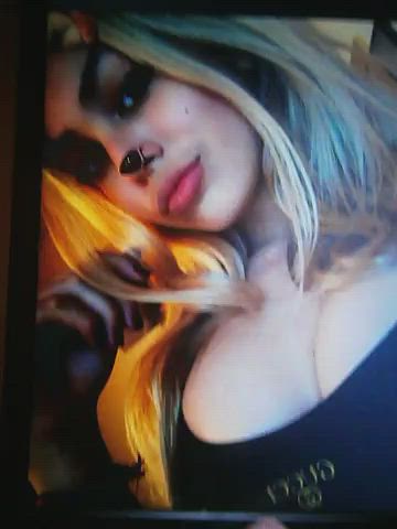 Cum Teen Tribute gif