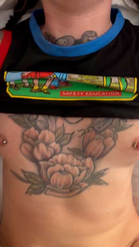 amateur bbc brunette cute hardcore homemade missionary pussy tattoo teen gif