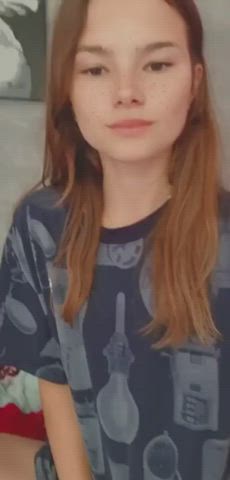 18 Years Old Perky Petite gif