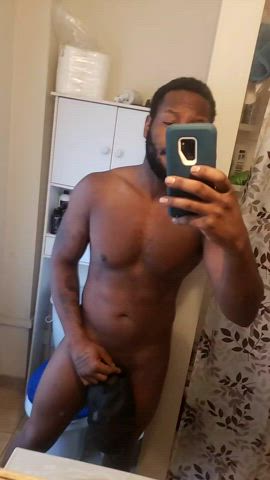 amateur bbc big dick cock nsfw solo surprise gif