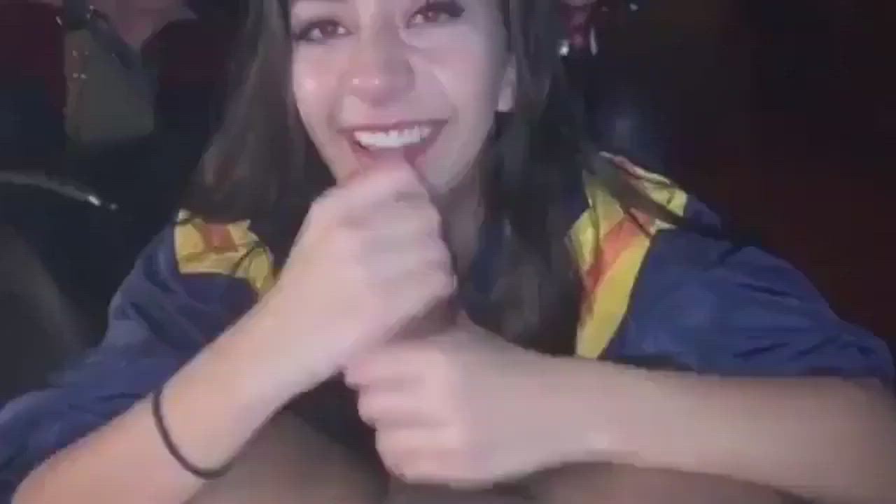 she really want the cum.