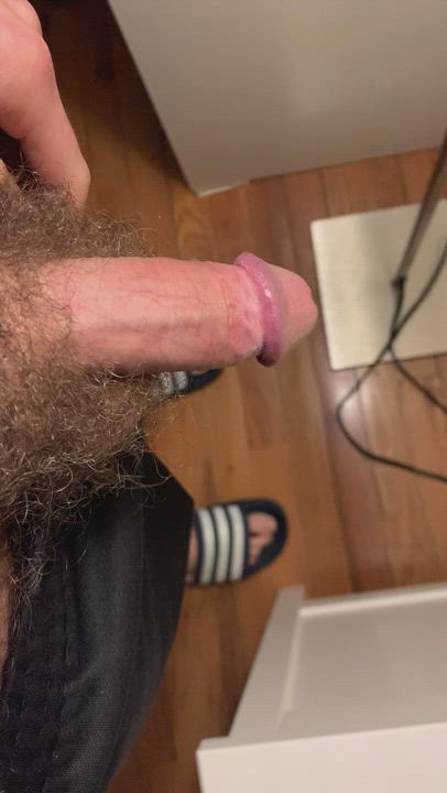 Stroking My Cock