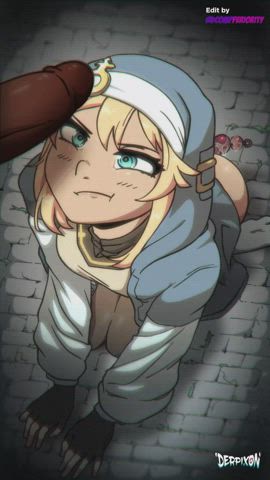 Bridget enjoying the view ♠ [Original artist: derpixon]