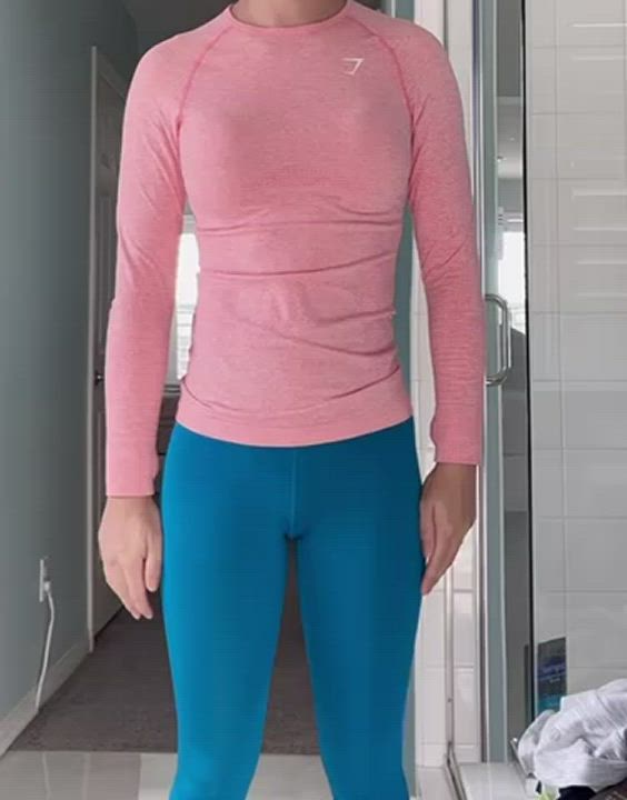 Femboy Leggings Sissy gif
