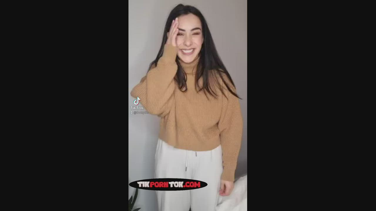Would you have guess what I was hiding under my sweater?