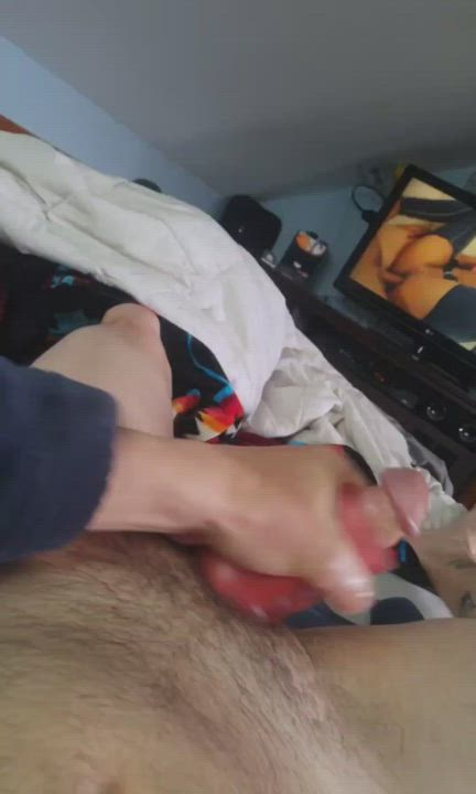 Cock Worship Cumshot Pornstar Sex Toy gif