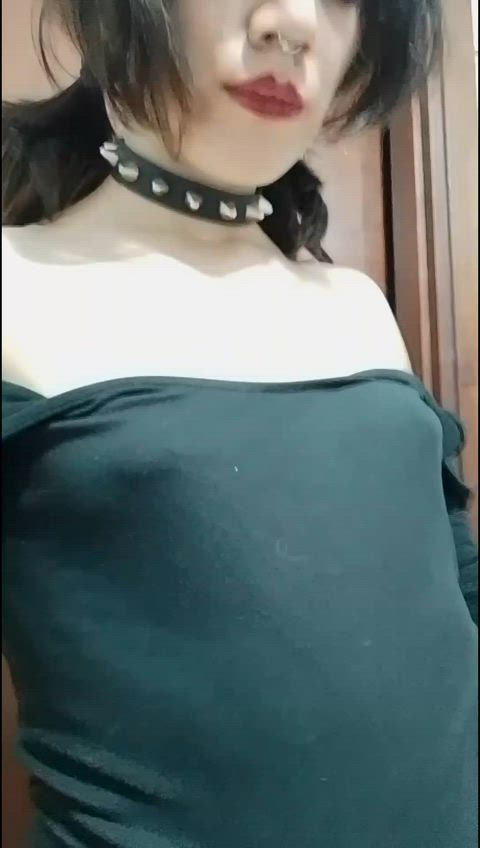 big nipples brunette nipples onlyfans small tits tits gif