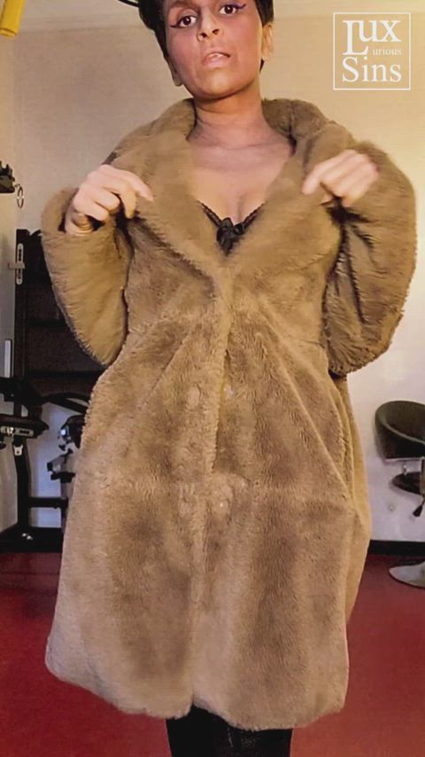 Faux Fur Striptease