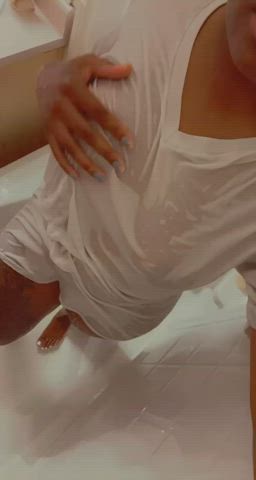 Oh no, I'm wet again! Follow my page - custom pictures, videos, lives - Very