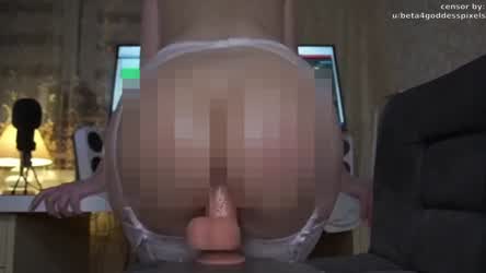 An ass that swallows like a vacuum... not for your eyes