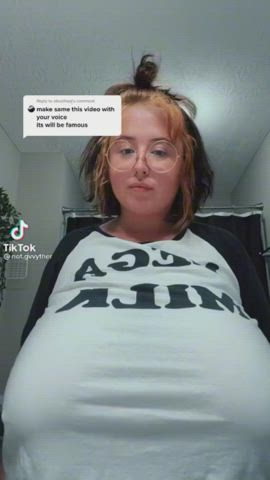 BBW Big Tits Boobs Huge Tits gif